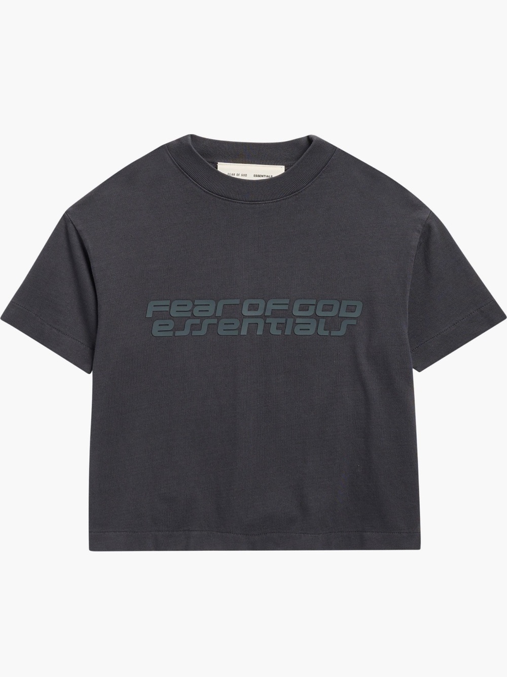 Kids Vintage Black T-Shirt with Logo